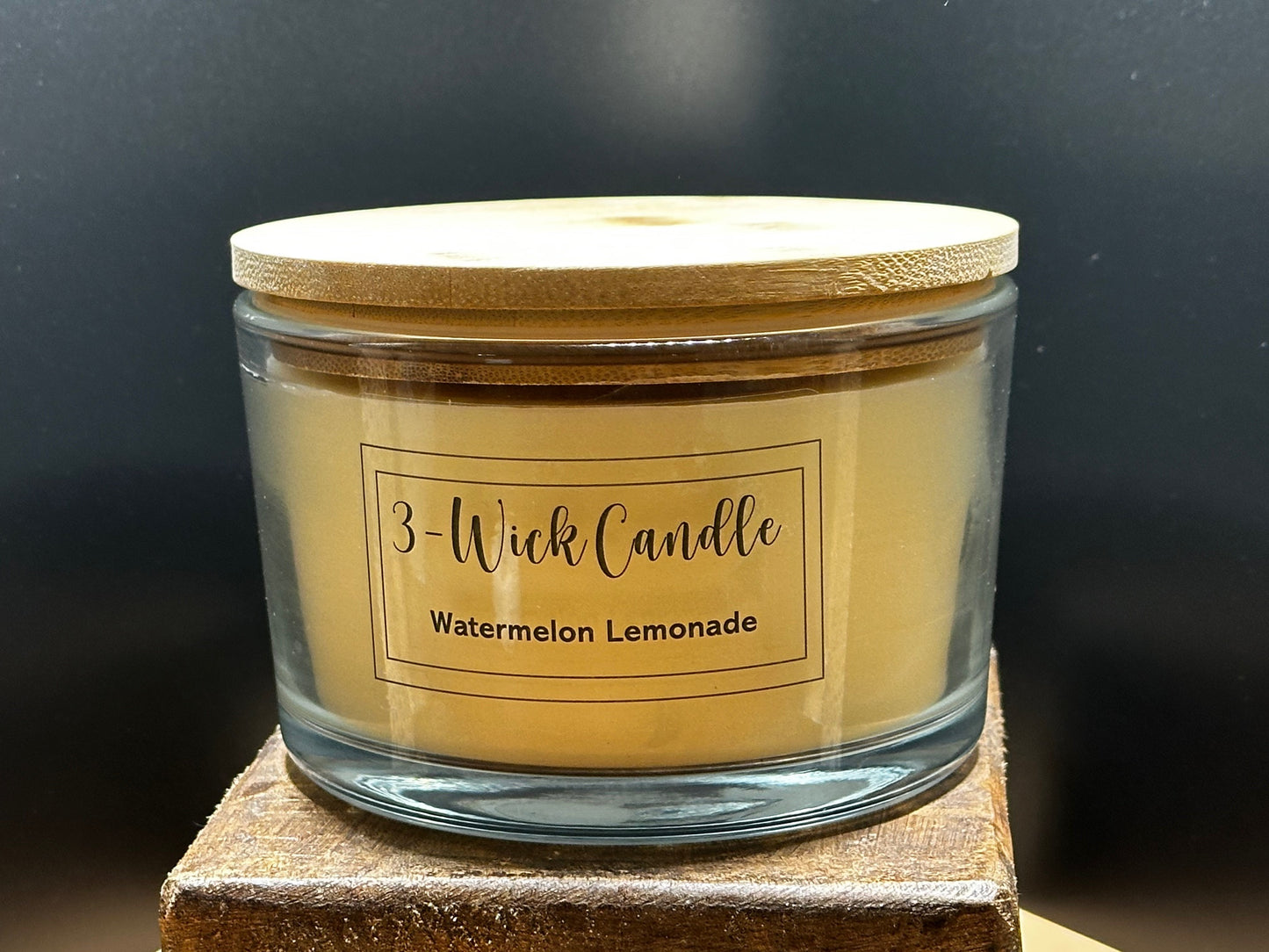 3 Wick Candle